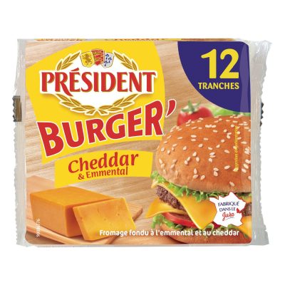 SIR TOPLJENI BURGER LISTIĆI PRESIDENT 200G