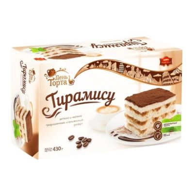 KOLAČ TRAJNI TIRAMISU CEREMUSKI 430G
