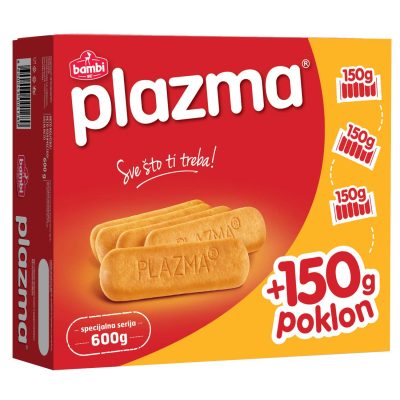 KEKS PLAZMA 3X150G + 150G GRATIS