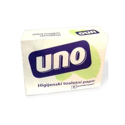 TOALETNI PAPIR 2SL LISTIĆ BELI 2SL UNO 1/1