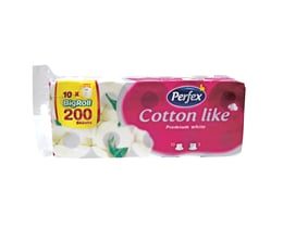 Toaletni Papir 3Sl Cotton Like Perfex 10/1