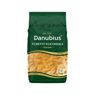 TESTENINA TUBETTI ELICOIDALI DURUM DANUBIUS 400G