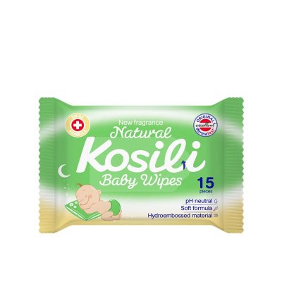 Vlazne maramice 15/1 KOSILI baby Natural 30
