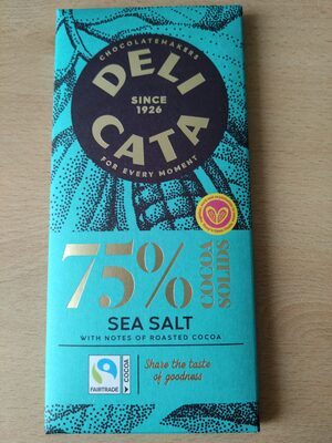 Coko.crna 75% morska so,Delicata OH 100g
