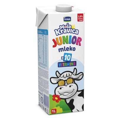 MLEKO UHT MOJA KRAVICA JUNIOR 2,8%MM 1L TB