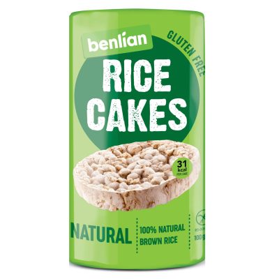 GALETE RICE CAKES NATURAL BENLIAN 100G