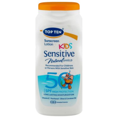 LOSION ZA SUN SENSITIVE SPF 50 KIDS TOP TEN 200ML