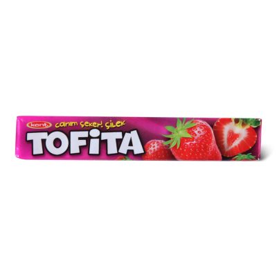 KARAMELE JAGODA TOFITA 48G