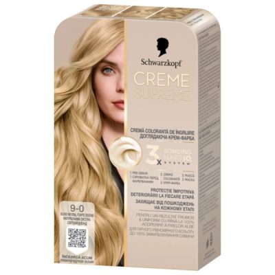 FARBA ZA KOSU 9-0 NAT.LGHT.BLONDE CREME SUPREME