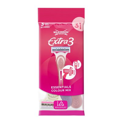 Brijač Ženski Extra 3 Essent. Beauty Wilkinson 3/1