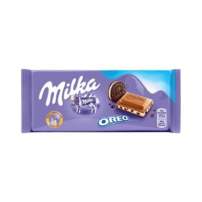 MILKA WITH OREO COOKIES 100G