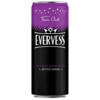 Sok Evervess Bitter Lemon 0,33 l Limenka 24/1