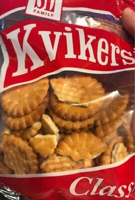 KREKERI CLASSIC KVIKERS 200G