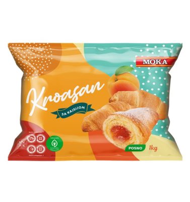 Smrznuti kroasan kajsija 1kg MOKA