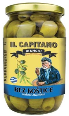 MASLINA ZELENA IL CAPITANO BEZ KOSTICE 720G