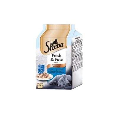 HRANA ZA MAČKE IZBOR RIBE SHEBA 6X50G