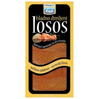 Losos Dimljeni Slajs 100 g Kristal
