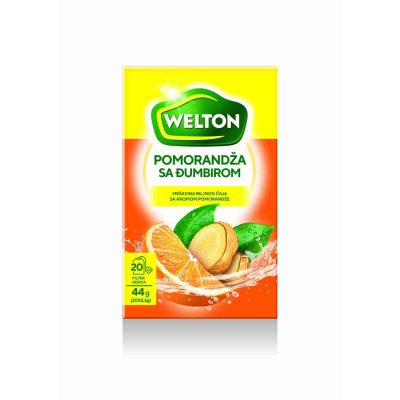 ČAJ POMORANDŽA&ĐUMBIR WELTON 44G