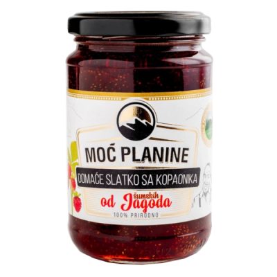 DOMAĆE SLATKO ŠUMSKA JAGODA MOĆ PLANINE 380G