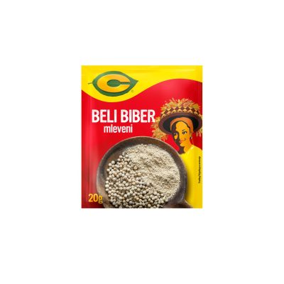 BIBER MLEVENI BELI C 20G