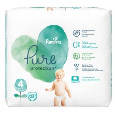 PAMPERS PURE VP 4 MAXI