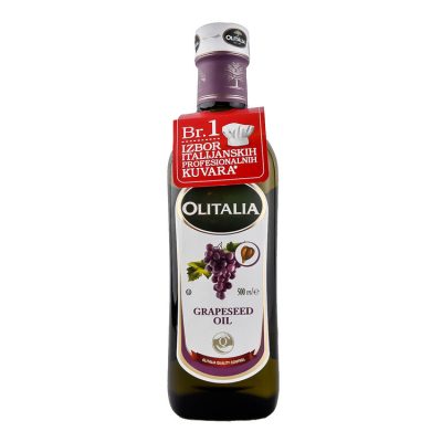 ULJE OD KOŠTICE GROŽĐA OLITALIA 500ML