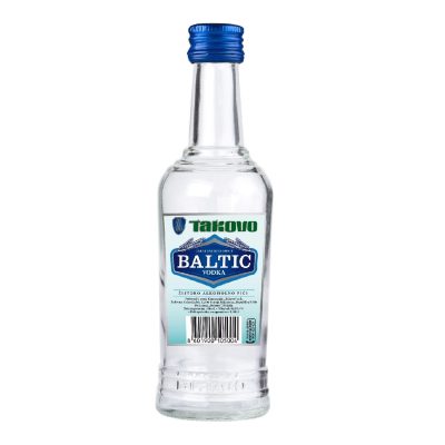 VODKA BALTIC 40% TAKOVO 0.1L