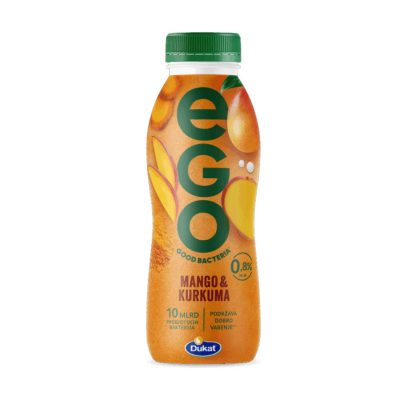 JOGURT VOĆNI EGO MANGO&KURKUMA 330G
