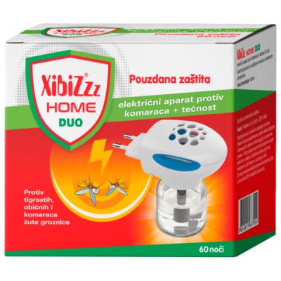XIBIZ elektricni aparat protiv komaraca+tecnost 60 noci