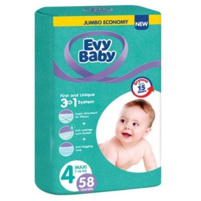 PELENE EVY BABY JUMBO 4 MAXI 8-18KG 58/1