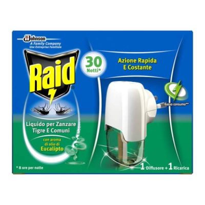 Raid el.aparat za let. insekte Euca.+teč