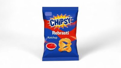 ČIPS REBRASTI KETCHUP CHIPSY 60G