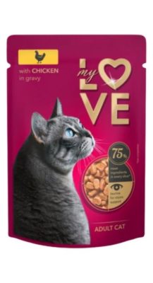 SOS ZA MAČKE PILETINA 85G MY LOVE