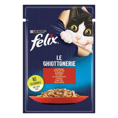 HRANA ZA MAČKE GOVEDINA FELIX 85G
