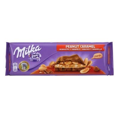 COKOLADA MILKA CARAMEL PEANUT 276G