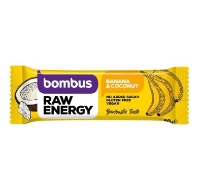 Bar Raw Energy Banana&Ko 50 g Bombus