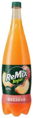 Remix breskva 1.5l pet Knjaz #6/432(72