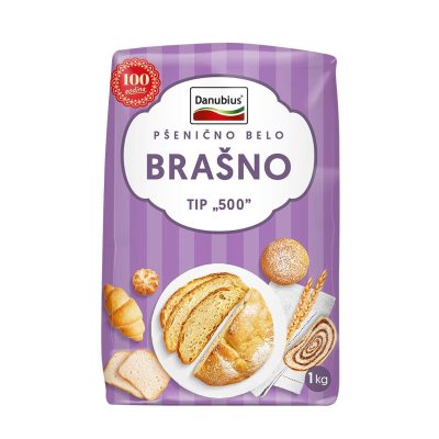 BRAŠNO PŠENIČNO TIP-500 DANUBIUS 1KG