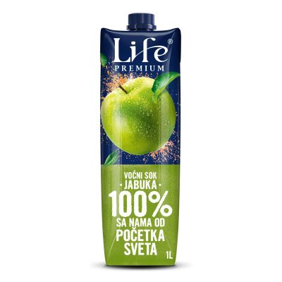 VOĆNI SOK LIFE JABUKA 100% 1L BRIK