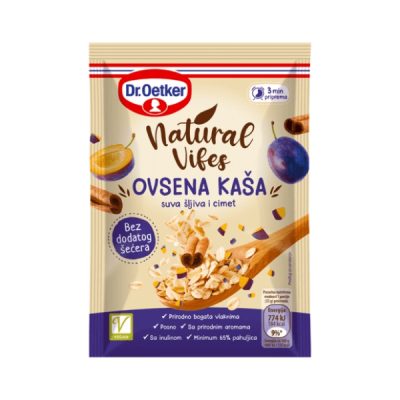 Kaša Ovsena Šljiva&Cimet Natural Vibes 55 g