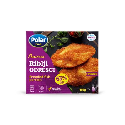 SMRZNUTI PANIRANI RIBLJI ODRESCI POLAR FOOD 400G