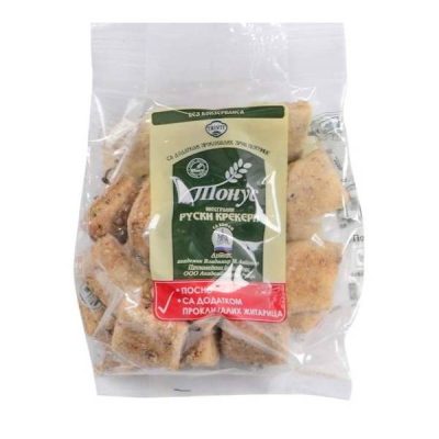 TONUS RUSKI KREKERI SA KIMOM 120g TRIVIT