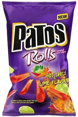Cips PATOS tortilja rolls chilli i lime 0090 24