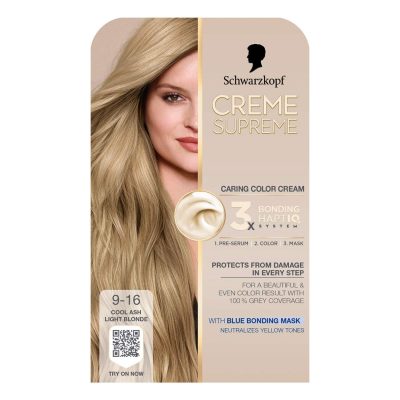 FARBA ZA KOSU 9-16 LIGHT BLONDE CREME SUPREME