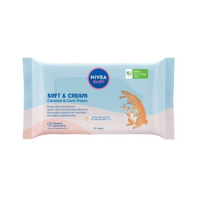 Vlažne maramice 57/1 SOFT&Cream baby NIVEA