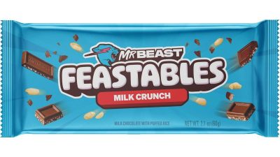 Mr. Beast, mlečna čokolada sa rižom, 60g