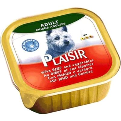 PAŠTETA PSE GOVED POVRĆE 150G PLAIS