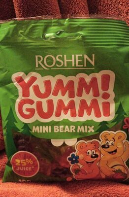 YUMMI GUMMI 100g mini bear mix