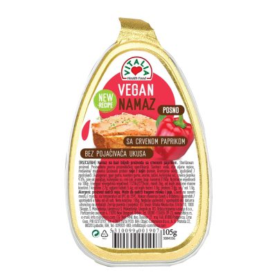 PAŠTETA OD SOJE SA PAPRIKOM VITALIA 105G