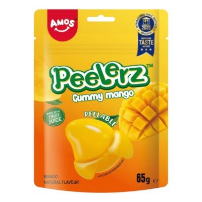 Bombone Peelerz Gumm Mango 65 g Amos